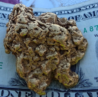 huge gold nugget