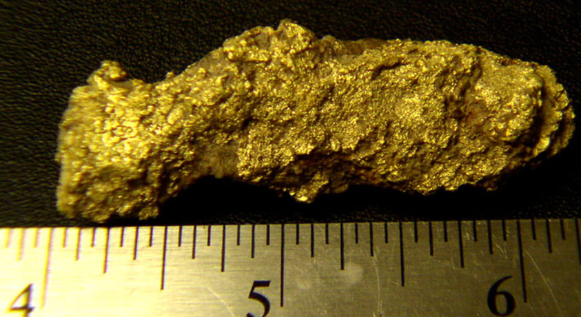 Hidden Arizona Gold Mine - gold nugget