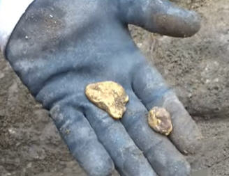 large Arizona gold nuggets