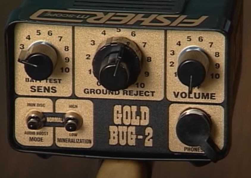 Arizona Metal Detecting California Gold Rush Miner