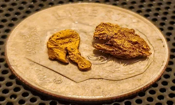 Gold market crash 2025 - Phoenix gold nuggets